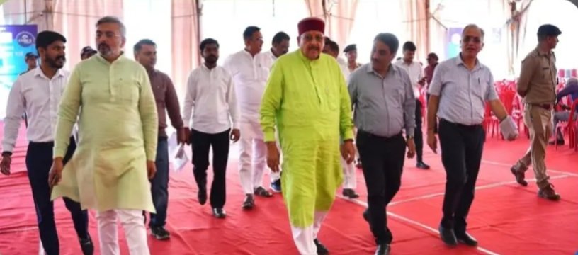 सतपाल महाराज ने चार धाम यात्रा की तैयारियों का किया जायजा, ऋषिकुल पंजीकरण केंद्र का किया निरीक्षण।