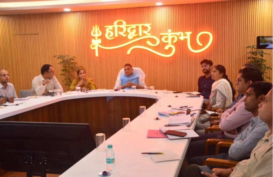 कुंभ मेला-2027 को ऐतिहासिक स्वरूप देने के लिए सरकार प्रतिबद्ध- शहरी विकास मंत्री श्री राम सिंह कैड़ा।