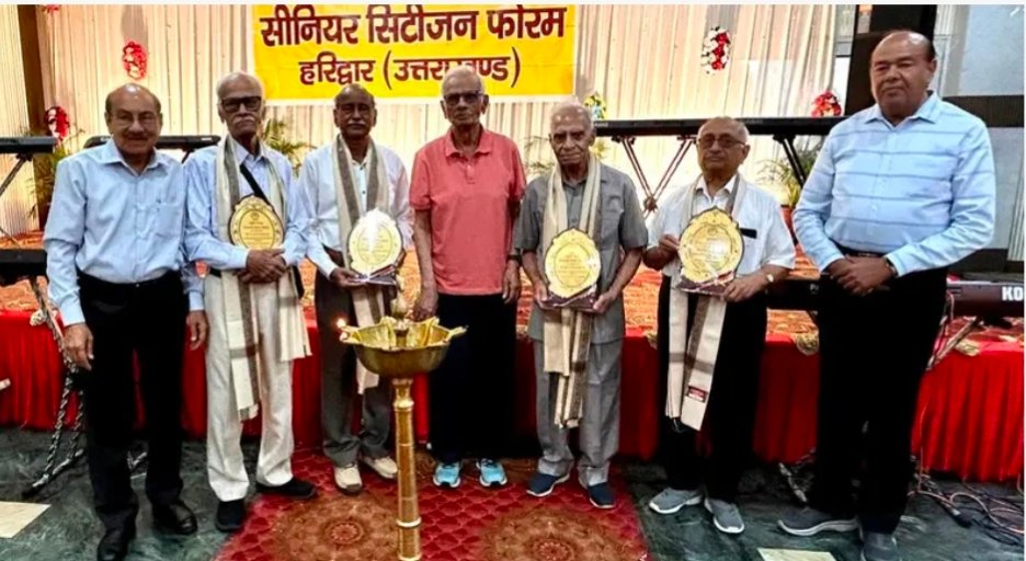 सीनियर सिटीजन फोरम हरिद्वार ने मनाया प्रथम स्थापना दिवस समारोह