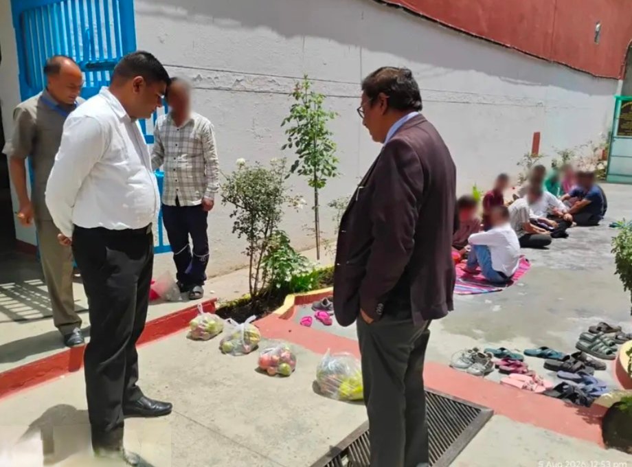 माननीय उत्तराखण्ड राज्य विधिक सेवा प्राधिकरण नैनीताल के निर्देशानुसार एवं जनपद न्यायाधीश/माननीय अध्यक्ष जिला विधिक सेवा प्राधिकरण, टिहरी गढ़वाल श्री नितिन शर्मा के निर्देशन में सिविल जज (सी०डी०)/सचिव दिलसा टिहरी गढ़वाल ने कारागार का निरीक्षण किया गया।